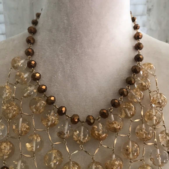 Everri Resin Glass Necklace - Picture 2 of 4